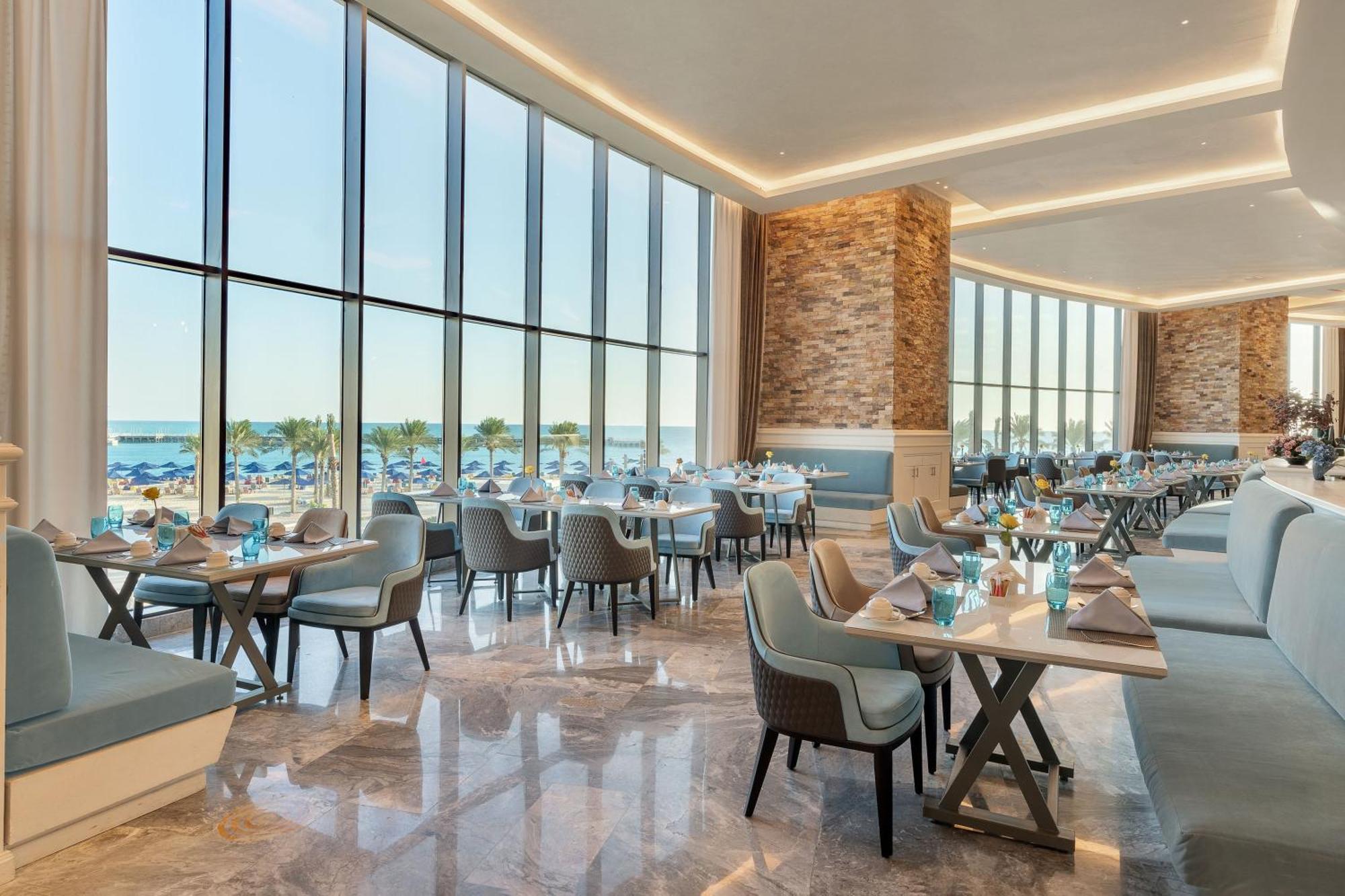 Rixos Premium Alamein El Alamein Ngoại thất bức ảnh The restaurant