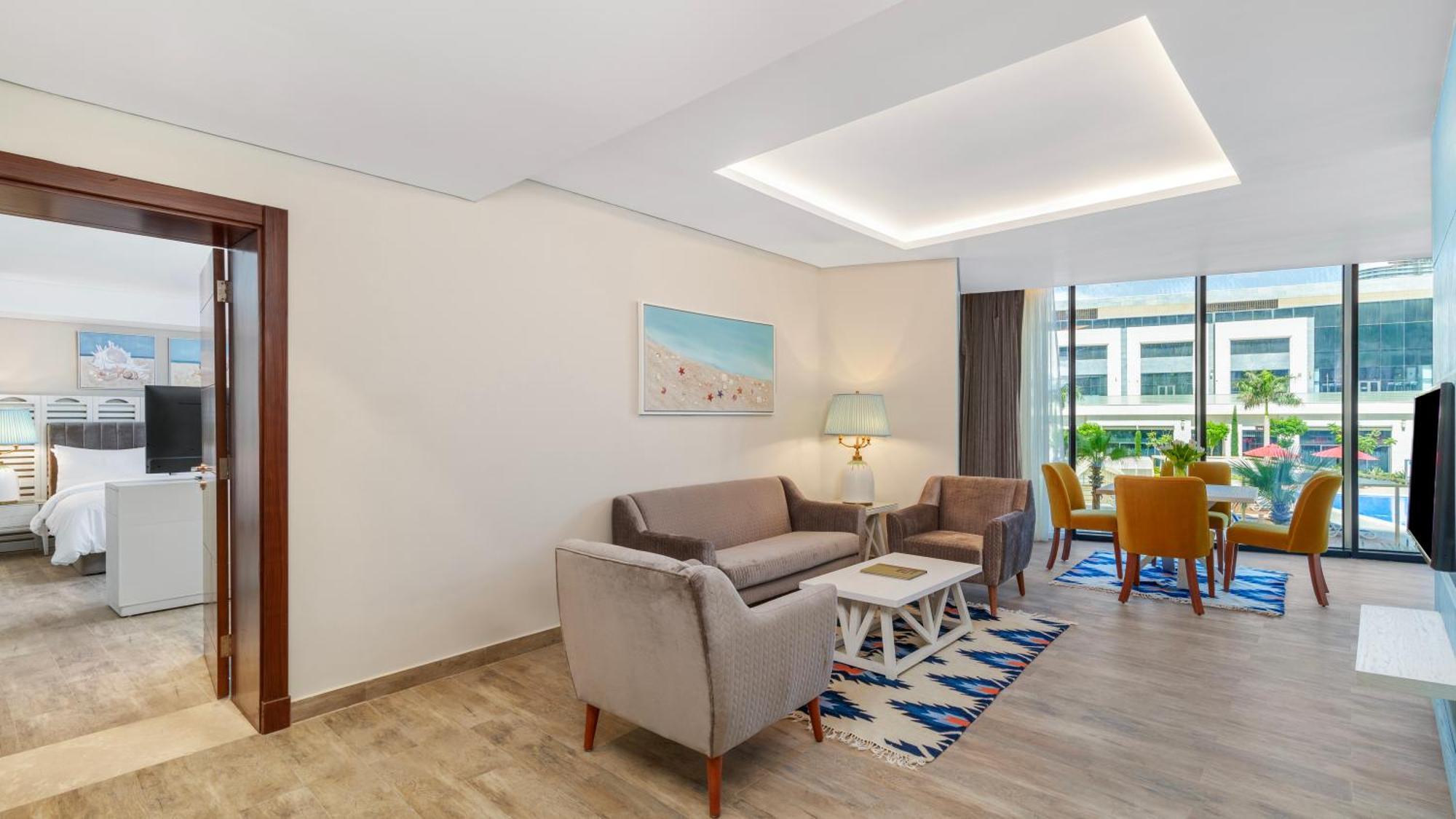 Rixos Premium Alamein El Alamein Phòng bức ảnh Living room