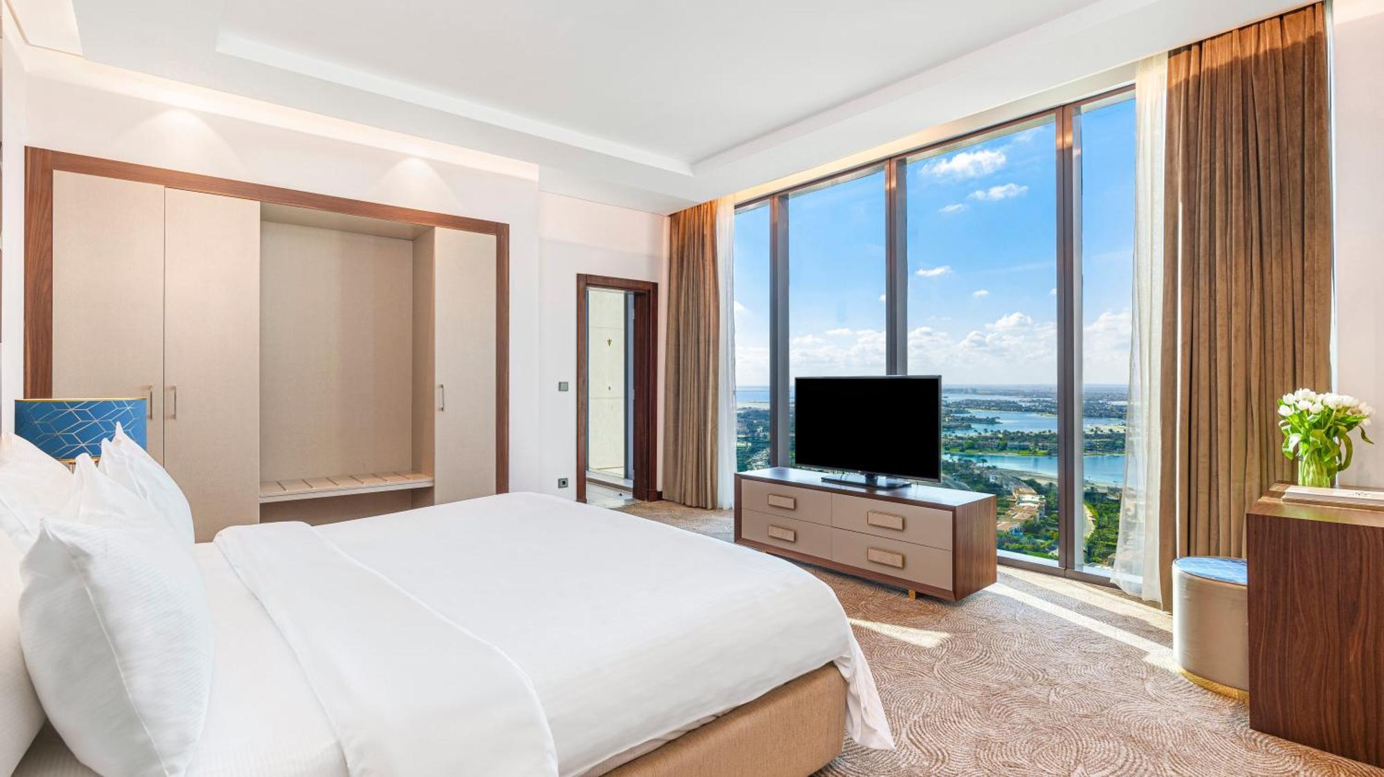 Rixos Premium Alamein El Alamein Phòng bức ảnh A bedroom at the hotel