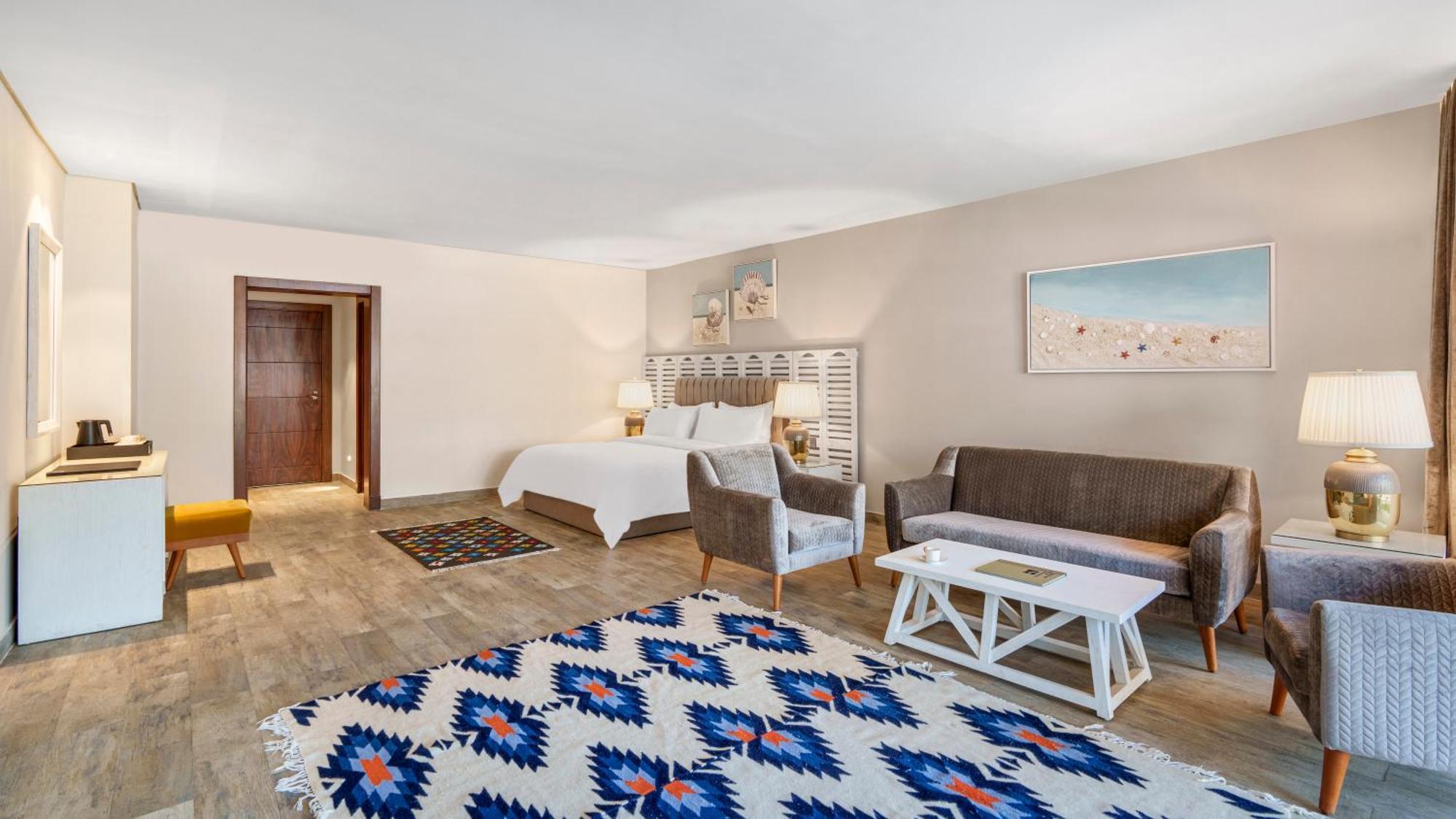 Rixos Premium Alamein El Alamein Ngoại thất bức ảnh A bedroom at the hotel