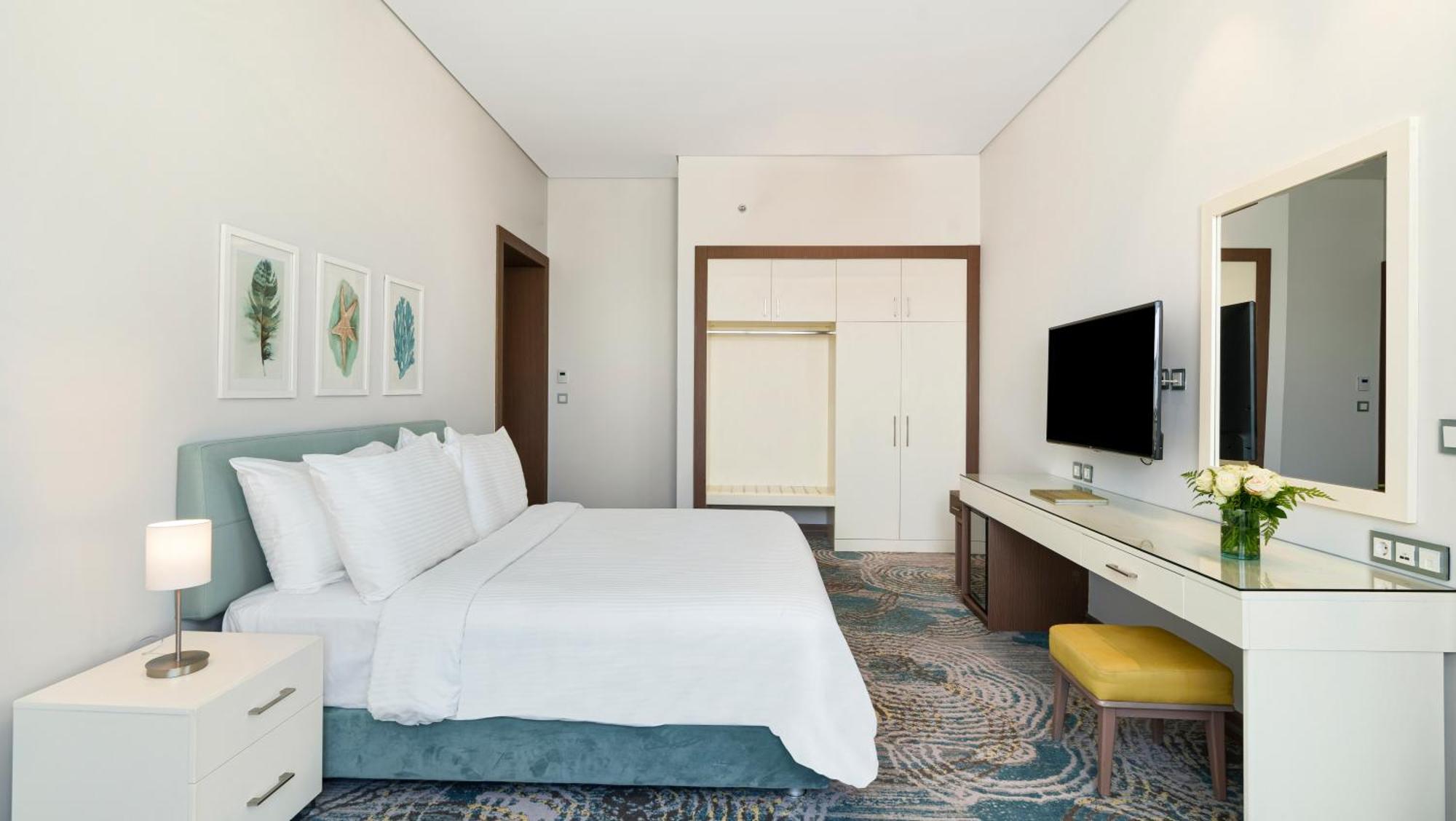 Rixos Premium Alamein El Alamein Phòng bức ảnh A bedroom at the hotel